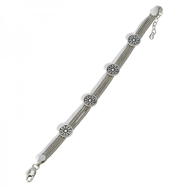 ΧΕΙΡΟΠΟΙΗΤΟ ΑΛΥΣΙΔΩΤΟ ΒΡΑΧΙΟΛΙ ΑΠΟ ΑΣΗΜΙ925