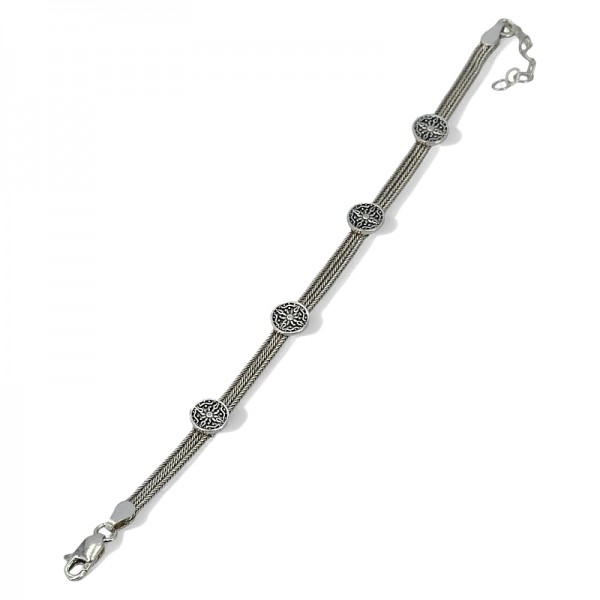 ΧΕΙΡΟΠΟΙΗΤΟ ΑΛΥΣΙΔΩΤΟ ΒΡΑΧΙΟΛΙ ΑΠΟ ΑΣΗΜΙ925