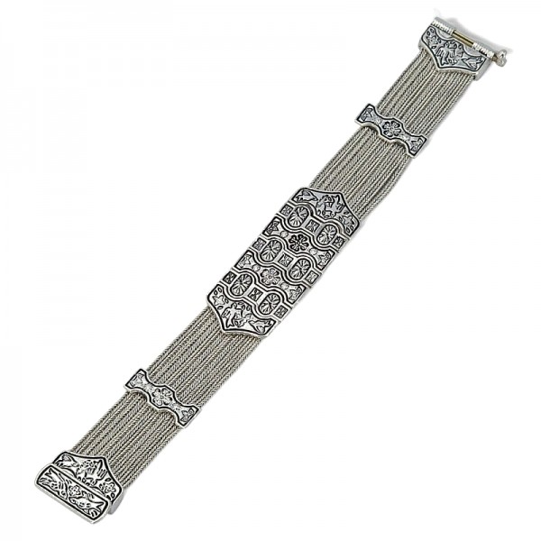 ΧΕΙΡΟΠΟΙΗΤΟ ΑΛΥΣΙΔΩΤΟ ΒΡΑΧΙΟΛΙ ΑΠΟ ΑΣΗΜΙ925