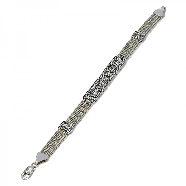 ΧΕΙΡΟΠΟΙΗΤΟ ΑΛΥΣΙΔΩΤΟ ΒΡΑΧΙΟΛΙ ΑΠΟ ΑΣΗΜΙ925