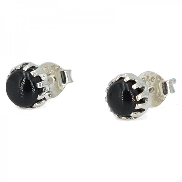 ΚΑΡΦΩΤΑ ΣΚΟΥΛΑΡΙΚΙΑ ΑΠΟ ΑΣΗΜΙ925 ΜΕ ΟΝΥΧΑ ΠΕΤΡΑ