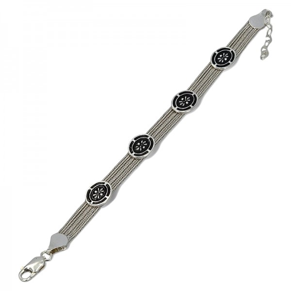 ΧΕΙΡΟΠΟΙΗΤΟ ΑΛΥΣΙΔΩΤΟ ΒΡΑΧΙΟΛΙ ΑΠΟ ΑΣΗΜΙ925