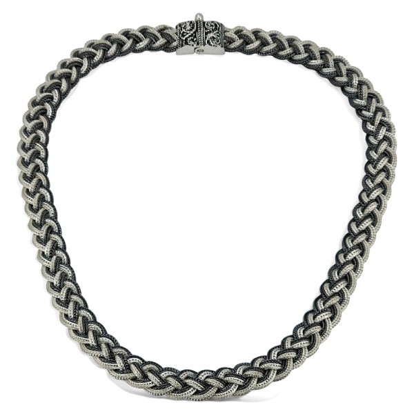 ΚΟΛΙΕ ΑΛΥΣΙΔΩΤΟ ΑΣΗΜΙ925 ΜΕ ΕΠΧΡΥΣΩΣΗ Κ18