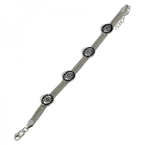 ΧΕΙΡΟΠΟΙΗΤΟ ΑΛΥΣΙΔΩΤΟ ΒΡΑΧΙΟΛΙ ΑΠΟ ΑΣΗΜΙ925