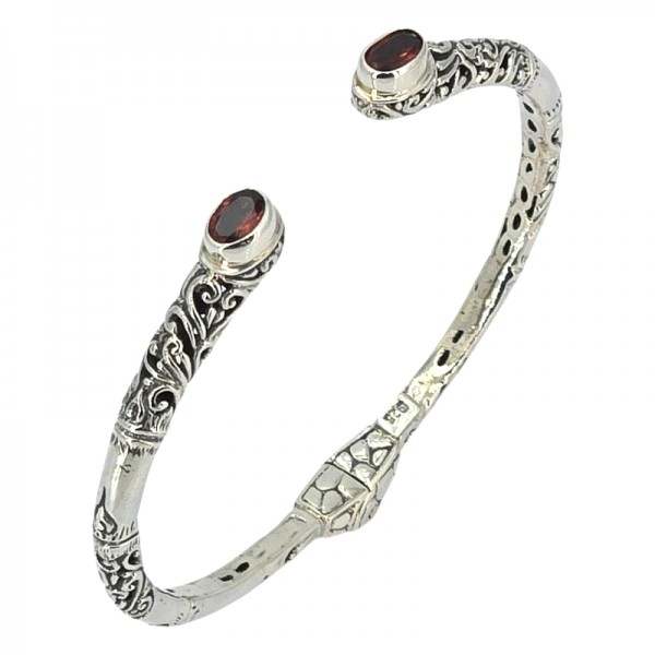 ΧΕΙΡΟΠΟΙΗΤΟ ΣΚΑΛΙΣΤΟ ΒΡΑΧΙΟΛΙ ΧΕΙΡΟΠΕΔΑ ΑΠΟ ΑΣΗΜΙ925 ΚΑΙ ΓΡΑΝΑΔΑ ΠΕΤΡΑ