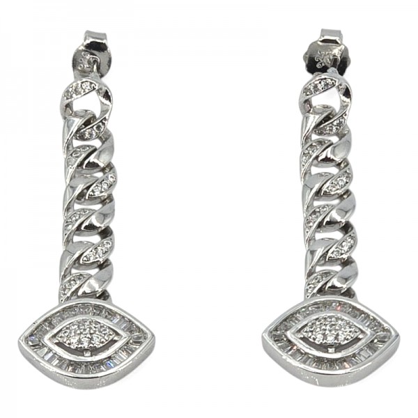 ΚΑΡΦΩΤΑ ΚΡΕΜΑΣΤΑ ΣΚΟΥΛΑΡΙΚΙΑ ΑΣΗΜΙ925 ΜΕ ΖΙΡΚΟΝ ΚΑΙ ΕΠΙΠΛΑΤΙΝΩΣΗ