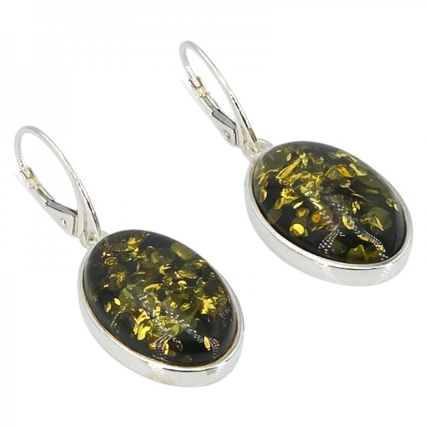 ΚΡΕΜΑΣΤΑ ΧΕΙΡΟΠΟΙΗΤΑ ΣΚΟΥΛΑΡΙΚΙΑ ΑΠΟ ΑΣΗΜΙ925 ΚΑΙ ΠΡΑΣΙΝΟ ΚΕΧΡΙΜΠΑΡΙ