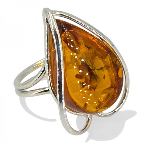 ΧΕΙΡΟΠΟΙΗΤΟ ΔΑΧΤΥΛΙΔΙ ΚΑΡΔΙΑ ΑΠΟ ΑΣΗΜΙ925 ΚΑΙ ΚΕΧΡΙΜΠΑΡΙ