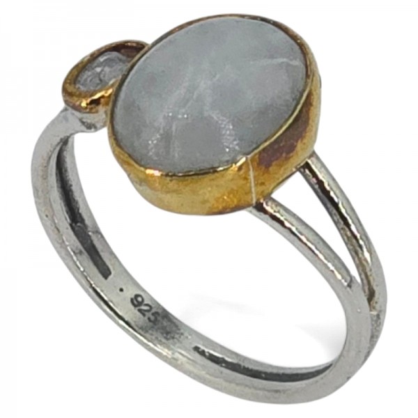 ΔΑΧΤΥΛΙΔΙ ΑΠΟ ΑΣΗΜΙ925 ΜΕ ΦΕΓΓΑΡΟΠΕΤΡΑ