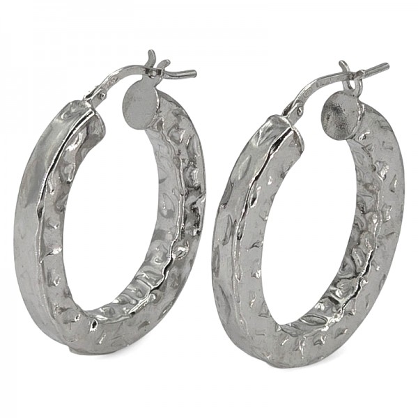 ΚΡΙΚΟΙ ΣΦΥΡΗΛΑΤΟΙ ΟΒΑΛ ΑΠΟ ΑΣΗΜΙ925 3 CM