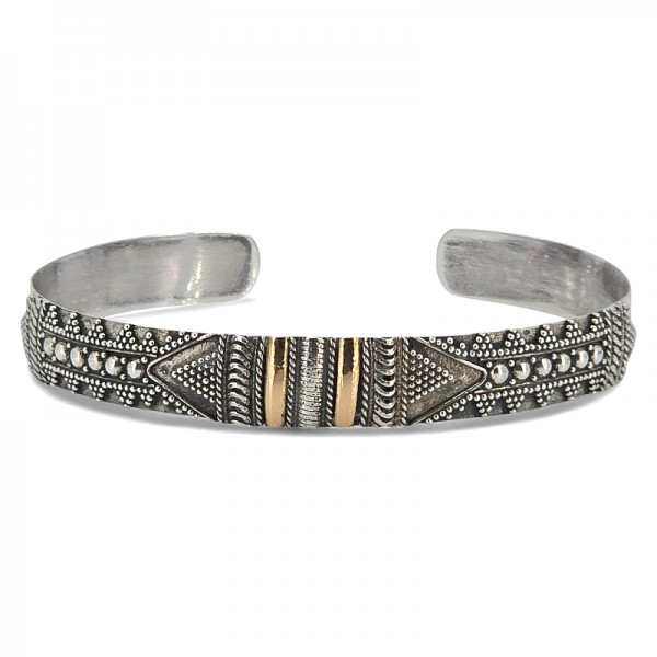 ΒΡΑΧΙΟΛΙ  ΑΣΗΜΙ925 ΜΕ ΚΕΧΡΙΜΠΑΡΙ