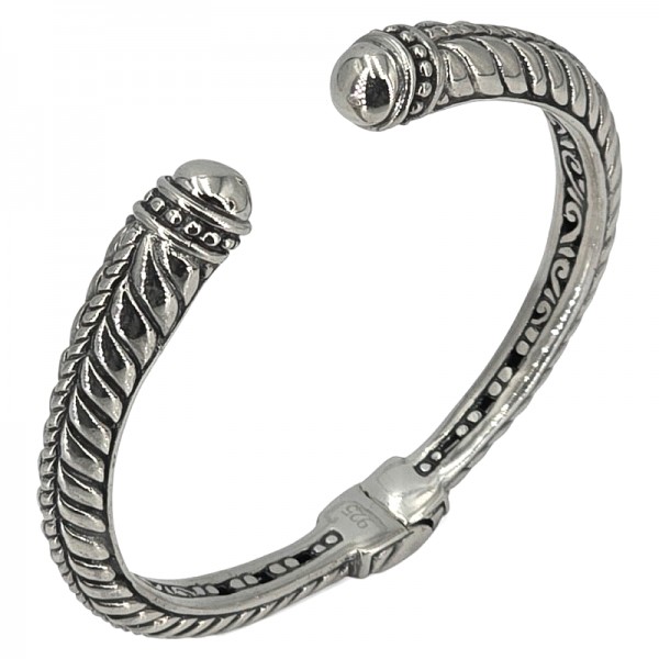 ΧΕΙΡΟΠΟΙΗΤΟ ΣΚΑΛΙΣΤΟ ΒΡΑΧΙΟΛΙ ΧΕΙΡΟΠΕΔΑ ΑΠΟ ΑΣΗΜΙ925