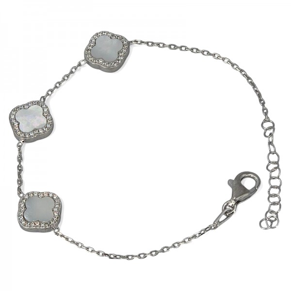 ΒΡΑΧΙΟΛΙ ΑΛΥΣΙΔΑ ΑΣΗΜΙ925 ΜΕ ΦΙΛΝΤΙΣΙ ΚΑΙ ΖΙΡΚΟΝ ΠΕΤΡΕΣ