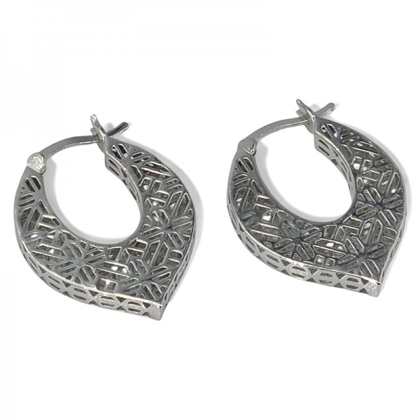 ΚΡΙΚΟΙ ΣΚΟΥΛΑΡΙΚΙΑ ΑΠΟ ΑΣΗΜΙ925 ΜΕ ΛΕΥΚΑ ΖΙΡΚΟΝ Κ ΕΠΙΠΛΑΤΙΝΩΣΗ