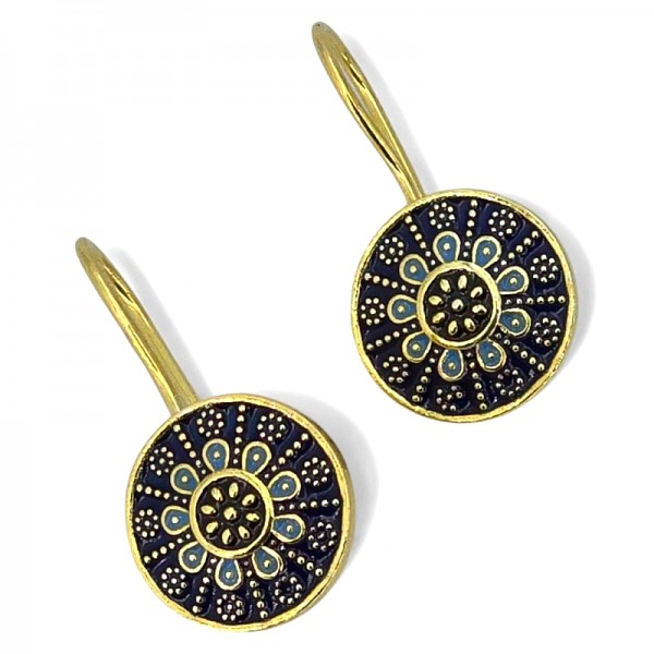 ΚΡΕΜΑΣΤΑ ΣΚΟΥΛΑΡΙΚΙΑ ΑΣΗΜΙ925 ΕΠΙΧΡΥΣΩΣΗ Κ18 ΜΕ ΣΜΑΛΤΟ