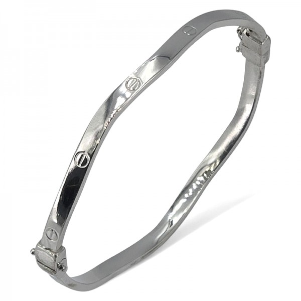 ΒΡΑΧΙΟΛΙ ΒΕΡΓΑ ΑΠΟ ΑΣΗΜΙ925 ΚΑΙ ΕΠΙΠΛΑΤΙΝΩΣΗ