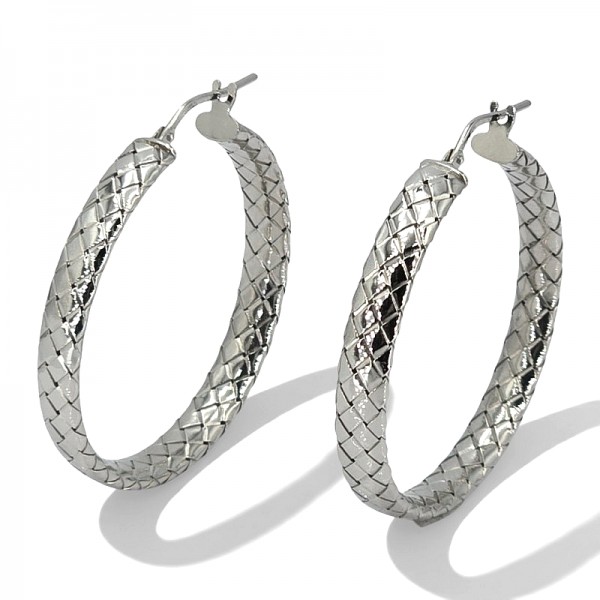 ΚΡΙΚΟΙ ΠΛΕΧΤΟΙ ΑΣΗΜΙ925 ΜΕ ΕΠΙΠΛΑΤΙΝΩΣΗ 3,5 CM