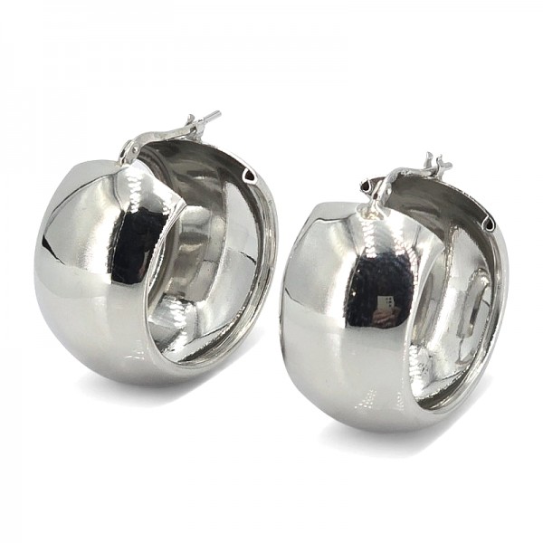 ΚΡΙΚΟΙ ΣΚΟΥΛΑΡΙΚΙΑ ΑΠΟ ΑΣΗΜΙ925 ΜΕ ΕΠΙΠΛΑΤΙΝΩΣΗ 2,5 CM