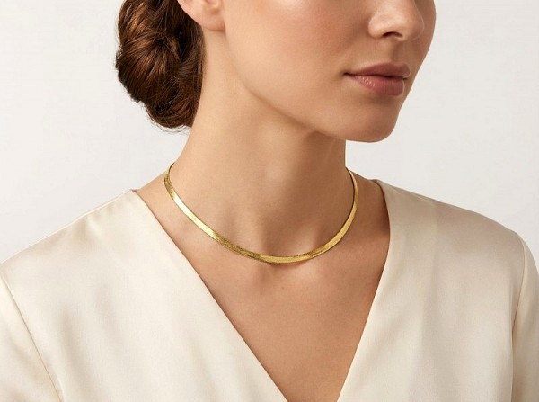 ΚΟΛΙΕ ΤΣΟΚΕΡ ΔΙΠΛΗΣ ΟΨΗΣ ΑΣΗΜΙ925 ΚΑΙ ΕΠΙΧΡΥΣΩΣΗ Κ18