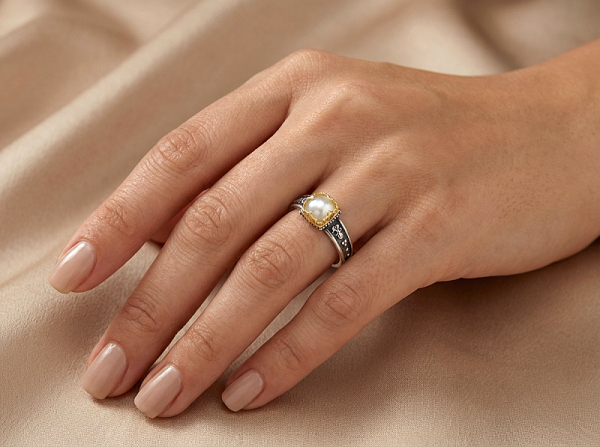 ΔΑΧΤΥΛΙΔΙ ΑΣΗΜΙ 925 ΜΕ ΕΠΙΧΡΥΣΩΣΗ Κ18 ΚΑΙ ΑΜΑΖΟΝΙΤΗ ΠΕΤΡΑ