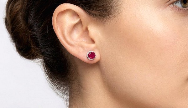 ΚΑΡΦΩΤΑ ΑΝΤΙΚΕ ΣΚΟΥΛΑΡΙΚΙΑ ΑΣΗΜΙ925 ΜΕ ΤΥΡΚΟΥΑΖ ΠΕΤΡΑ