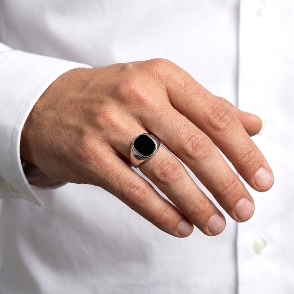 ΑΝΔΡΙΚΟ ΔΑΧΤΥΛΙΔΙ ΑΠΟ ΑΣΗΜΙ925 KAI ΣΜΑΛΤΟ