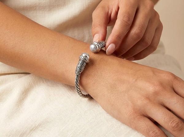 ΧΕΙΡΟΠΟΙΗΤΟ ΣΚΑΛΙΣΤΟ ΔΑΧΤΥΛΙΔΙ ΑΠΟ ΑΣΗΜΙ925