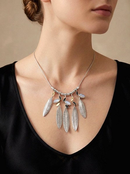 ΚΟΛΙΕ ΦΥΛΛΑ ΕΛΙΑΣ ΑΠΟ ΑΣΗΜΙ925 ΚΑΙ ΜΑΡΓΑΡΙΤΑΡΙ