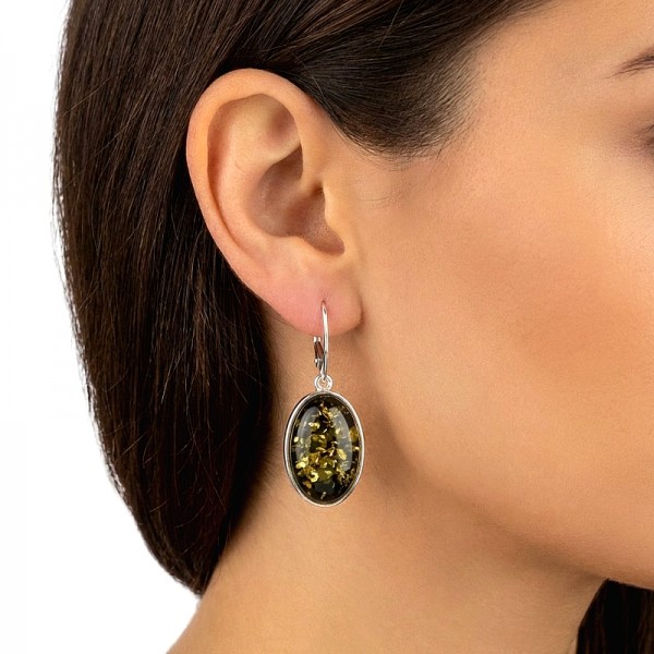 ΚΡΕΜΑΣΤΑ ΧΕΙΡΟΠΟΙΗΤΑ ΣΚΟΥΛΑΡΙΚΙΑ ΑΠΟ ΑΣΗΜΙ925 ΚΑΙ ΠΡΑΣΙΝΟ ΚΕΧΡΙΜΠΑΡΙ