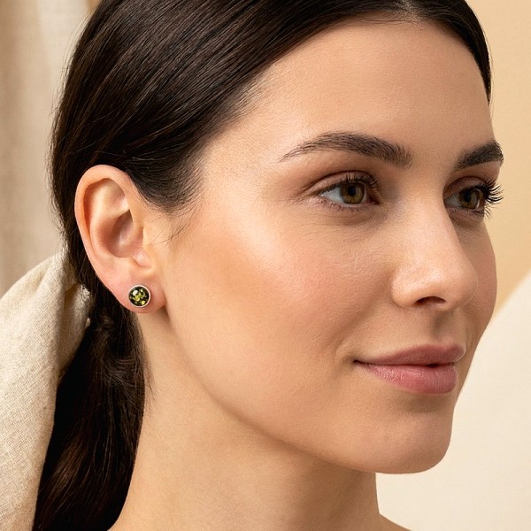 ΚΑΡΦΩΤΑ ΣΚΟΥΛΑΡΙΚΙΑ ΚΑΡΔΙΑ ΑΣΗΜΙ925 ΜΕ ΚΕΧΡΙΜΠΑΡΙ