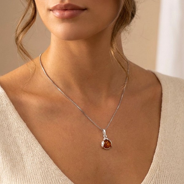 ΜΕΝΤΑΓΙΟΝ ΠΑΣΧΑΛΙΤΣΑ ΑΣΗΜΙ925 ΜΕ ΚΕΧΡΙΜΑΠΡΙ ΠΕΤΡΑ