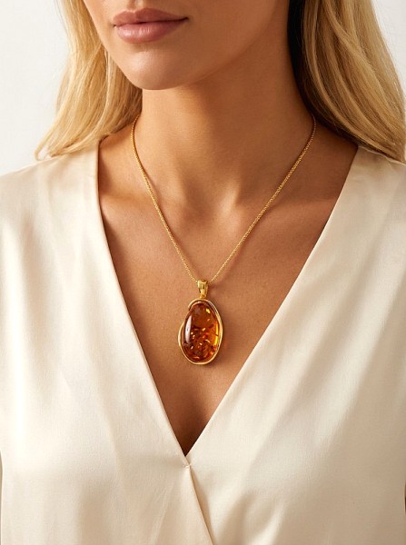 ΧΕΙΡΟΠΟΙΗΤΟ ΜΕΝΤΑΓΙΟΝ ΑΣΗΜΙ925 ΜΕ ΕΠΙΧΡΥΣΩΣΗ Κ18 ΚΑΙ ΚΕΧΡΙΜΠΑΡΙ