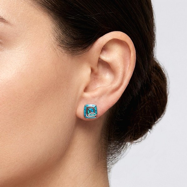 ΚΑΡΦΩΤΑ ΣΚΟΥΛΑΡΙΚΙΑ ΑΣΗΜΙ925 ΜΕ ΟΠΑΛ ΠΕΤΡΕΣ