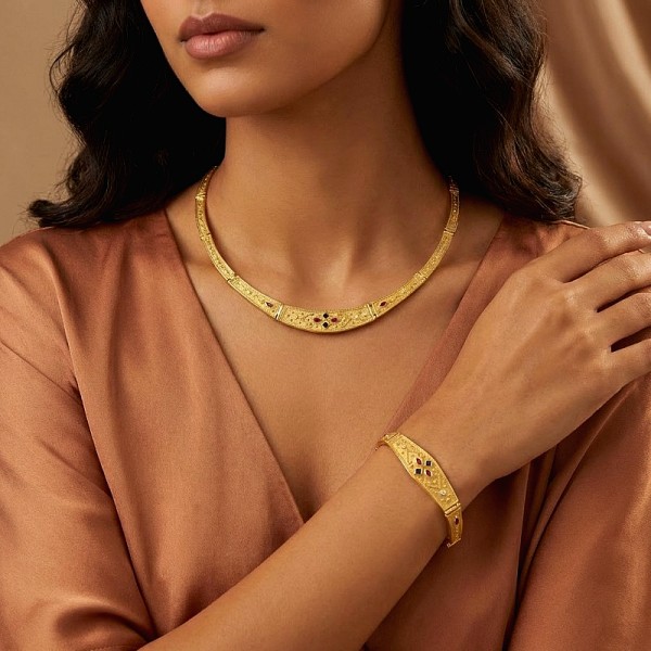 ΒΥΖΑΝΤΙΝΟ ΚΟΛΙΕ ΑΠΟ ΑΣΗΜΙ925 ΜΕ ΕΠΙΧΡΥΣΩΣΗ Κ18 ΚΑΙ ΖΙΡΚΟΝ ΠΕΤΡΕΣ