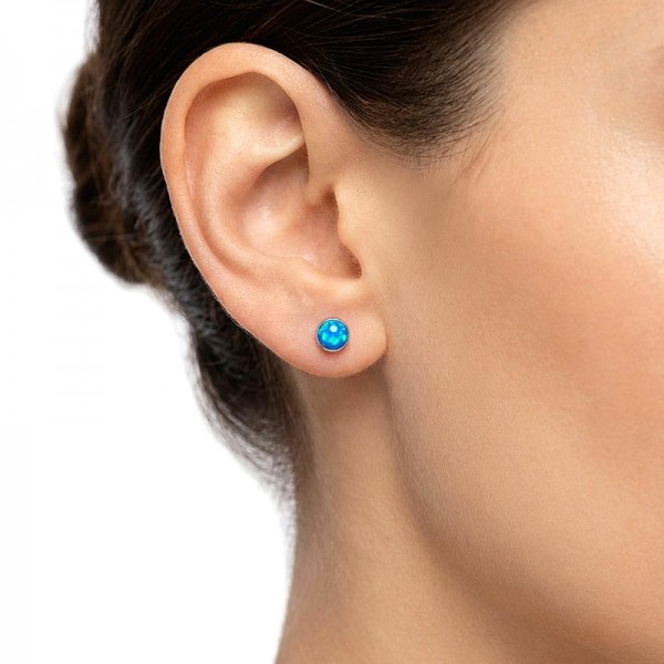 ΚΑΡΦΩΤΑ ΣΚΟΥΛΑΡΙΚΙΑ ΑΣΗΜΙ925 ΜΕ ΟΠΑΛ ΠΕΤΡΕΣ