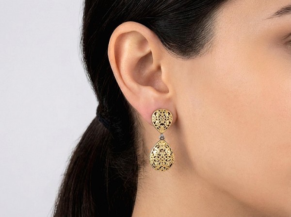 ΒΥΖΑΝΤΙΝΑ ΣΚΟΥΛΑΡΙΚΙΑ ΑΣΗΜΙ925 ΜΕ ΕΠΙΧΡΥΣΩΣΗ Κ18 K ΠΡΑΣΙΝΟ COPPER TYΡΚΟΥΑΖ ΠΕΤΡΑ