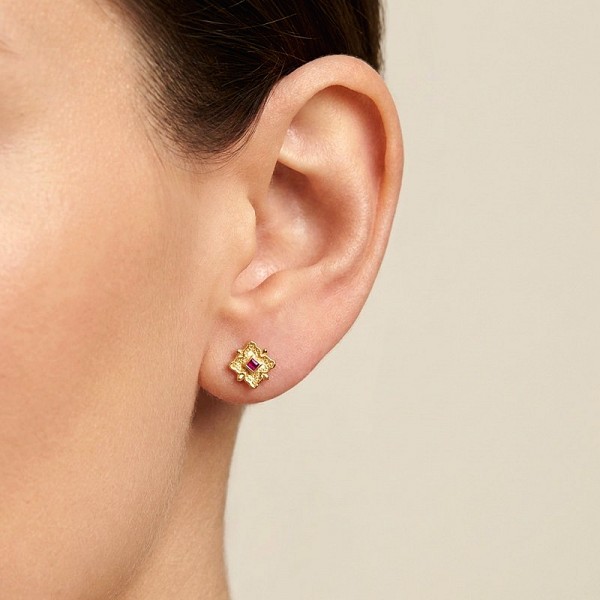 ΚΡΕΜΑΣΤΑ ΒΥΖΑΝΤΙΝΑ ΣΚΟΥΛΑΡΙΚΙΑ ΑΠΟ ΑΣΗΜΙ925 ΕΠΙΧΡΥΣΩΣΗ Κ18 ΖΙΡΚΟΝ ΚΑΙ ΡΟΥΜΠΙΝΟΓΡΑΝΑΔΑ