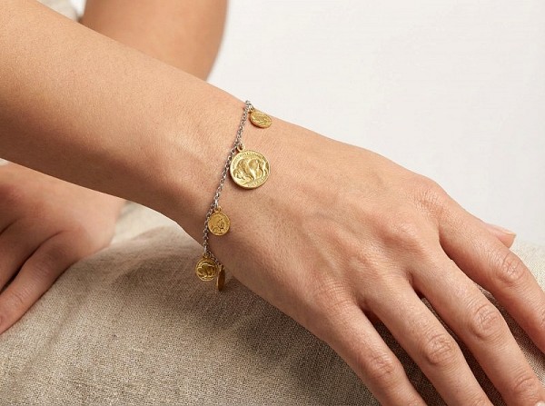 ΒΡΑΧΙΟΛΙ ΑΣΗΜΙ925 ΜΕ ΕΠΙΚΡΥΣΩΣΗ Κ18 ΚΑΙ SWAROVSKI