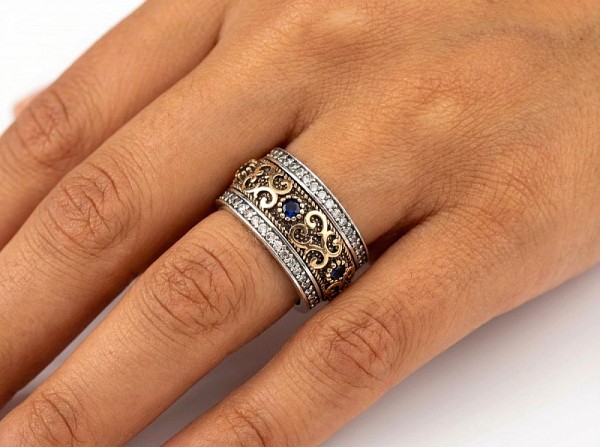 ΣΕΙΡΕ ΧΕΙΡΟΠΟΙΤΟ ΔΑΧΤΥΛΙΔΙ ΑΠΟ ΑΣΗΜΙ925 ΜΕ ΖΙΡΚΟΝ ΠΕΤΡΕΣ