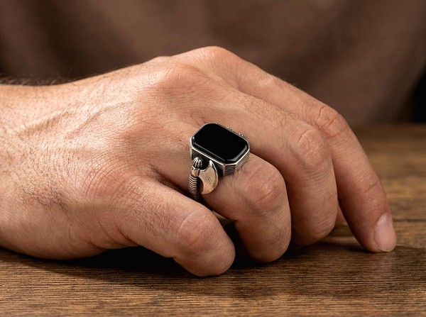 ΑΝΔΡΙΚΟ ΔΑΧΤΥΛΙΔΙ ΑΠΟ ΑΣΗΜΙ925 ΚΑΙ ΟΝΥΧΑ ΠΕΤΡΑ