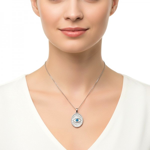 ΜΕΝΤΑΓΙΟΝ ΜΑΤΙ ΑΣΗΜΙ925 ΜΕ ΦΙΛΝΤΙΣΙ ΚΑΙ ΖΙΡΚΟΝ ΠΕΤΡΕΣ