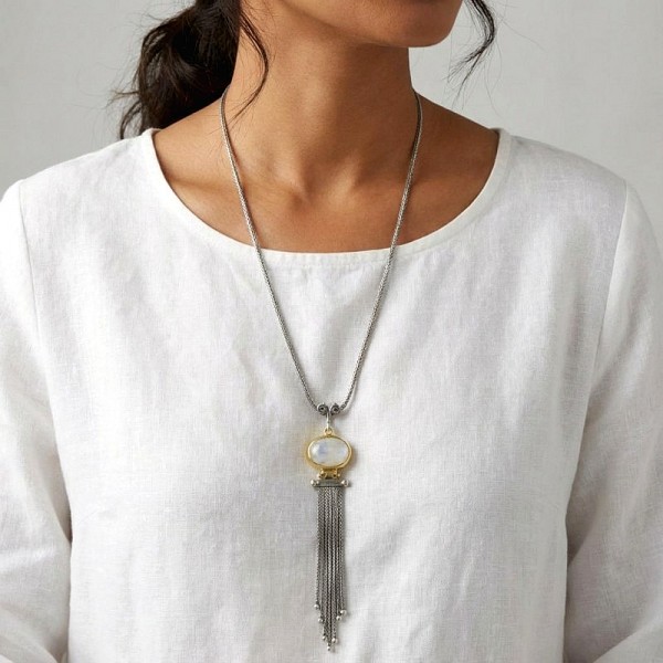 ΑΝΤΙΚΕ ΚΟΛΙΕ ΑΣΗΜΙ925 ΜΕ ΦΕΓΓΑΡΟΠΕΤΡΑ