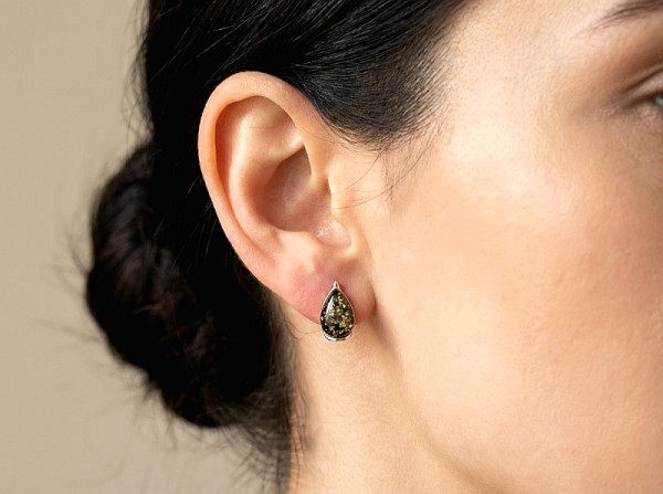 ΚΑΡΦΩΤΑ ΣΚΟΥΛΑΡΙΚΙΑ ΑΠΟ ΑΣΗΜΙ925 ΜΕ ΤΥΡΚΟΥΑΖ ΠΕΤΡΑ