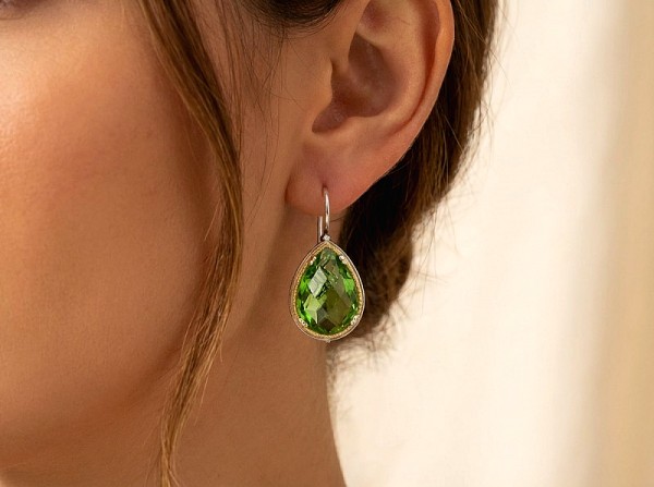 ΒΥΖΑΝΤΙΝΑ ΣΚΟΥΛΑΡΙΚΙΑ ΑΣΗΜΙ925 ΜΕ ΕΠΙΧΡΥΣΩΣΗ Κ18 ΚΑΙ ΡΟΥΜΠΙΝΟΓΡΑΝΑΔΑ