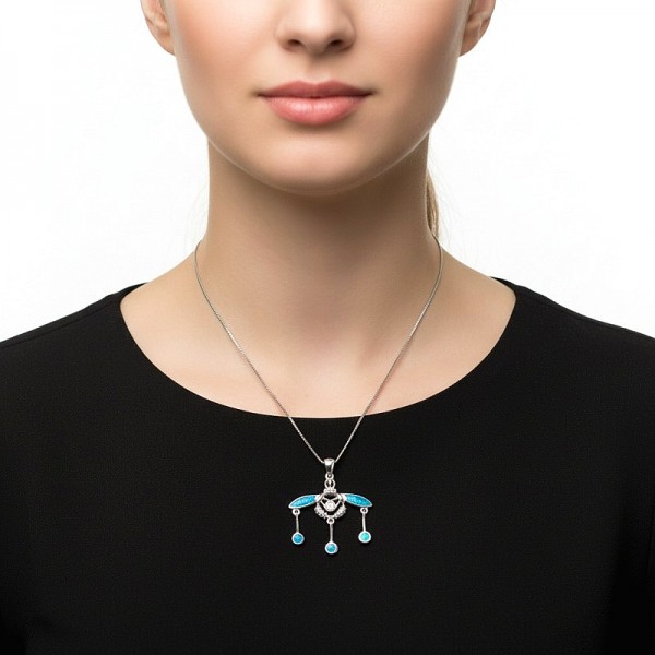 ΜΕΝΤΑΓΙΟΝ ΜΟΝΟΠΕΤΡΟ ΑΣΗΜΙ925 ΜΕ ΖΙΡΚΟΝ