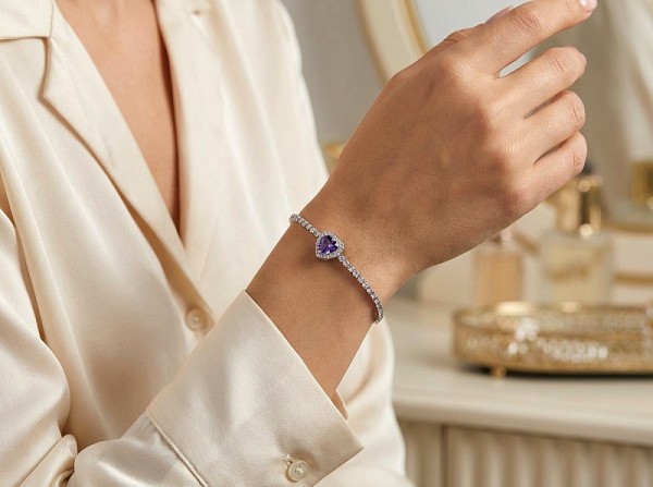 ΒΡΑΧΙΟΛΙ ΡΙΒΙΕΡΑ ΑΠΟ ΑΣΗΜΙ925 ΚΑΙ ΖΙΡΚΟΝ ΠΕΤΡΕΣ