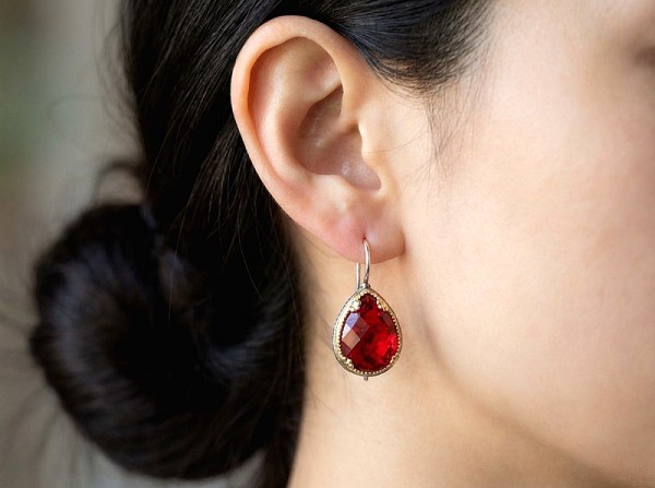 ΒΥΖΑΝΤΙΝΑ ΣΚΟΥΛΑΡΙΚΙΑ ΑΣΗΜΙ925 ΜΕ ΕΠΙΧΡΥΣΩΣΗ Κ18 ΚΑΙ ΑΜΑΖΟΝΙΤΗ ΠΕΤΡΑ