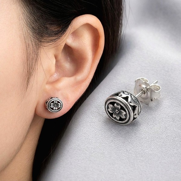 ΚΑΡΦΩΤΑ ΣΚΟΥΛΑΡΙΚΙΑ  ΑΠΟ ΑΣΗΜΙ925 ΜΕ ΚΕΧΡΙΜΠΑΡΙ