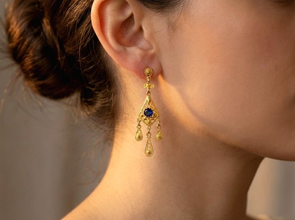 ΦΙΛΙΓΚΡΑΝ ΣΚΟΥΛΑΡΙΚΙΑ ΑΠΟ ΑΣΗΜΙ925 ΕΠΙΧΡΥΣΩΣΗ Κ18 ΚΑΙ ΡΟΥΜΠΙΝΟΓΡΑΝΑΔΑ ΠΕΤΡΑ