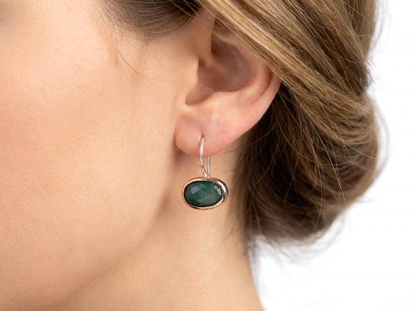 ΧΕΙΡΟΠΟΙΗΤΑ ΚΡΕΜΑΣΤΑ ΣΚΟΥΛΑΡΙΚΙΑ ΑΠΟ ΑΣΗΜΙ925 ΜΕ ΓΡΑΝΑΔΑ ΚΑΙ ΖΙΡΚΟΝ ΠΕΤΡΕΣ